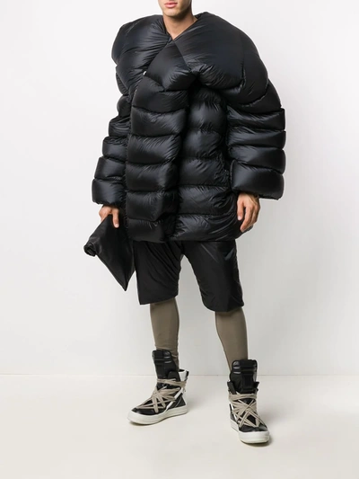 Shop Moncler Hikoville Padded Coat In Black