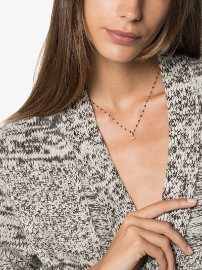 Gigi Clozeau 18kt Rose Gold And Diamond Star Charm In Rose Gold