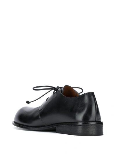 Shop Marsèll Flat Lace-up Shoes In Black