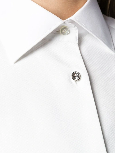 Shop Dolce & Gabbana Slim Fitted Shirt In White