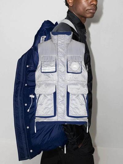 Shop Canada Goose X-ray Freestyle Gilet In Weiss