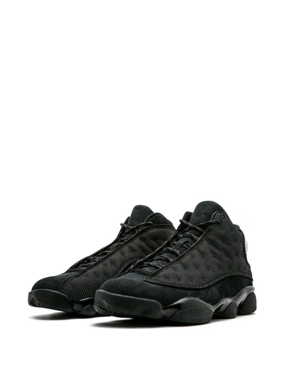Jordan Air  13 Retro Black Cat In Black