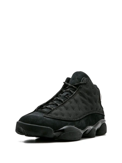 Jordan Air  13 Retro Black Cat In Black
