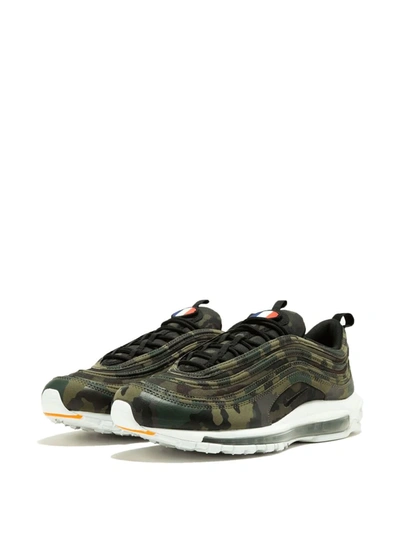 Nike Air Max 97 Premium Qs "france" Sneakers In Black