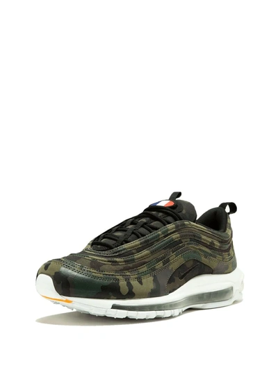 Shop Nike Air Max 97 Premium Qs "france" Sneakers In Black