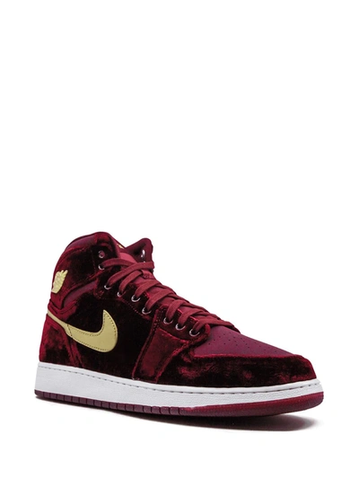 Shop Jordan Air  1 Ret Hi Prem Hc Gg Sneakers In Red