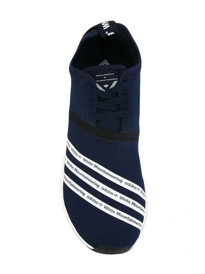 Adidas X White Mountaineering Nmd R2 Pk Sneakers In Blue