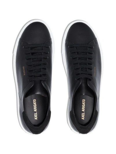 Shop Axel Arigato Clean 90 Low-top Sneakers In Black