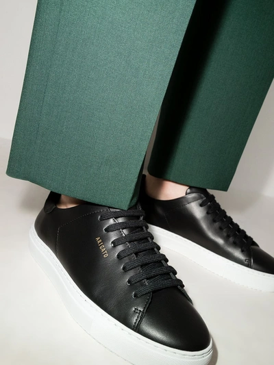 Axel Arigato Clean 90 Low-top Sneakers In Black