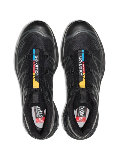 Shop Salomon Xt-6 Adv Low-top Sneakers In Black