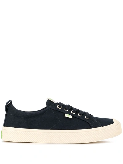 Shop Cariuma Oca Low-top Canvas Sneakers In Blue