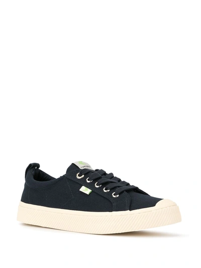 Shop Cariuma Oca Low-top Canvas Sneakers In Blue