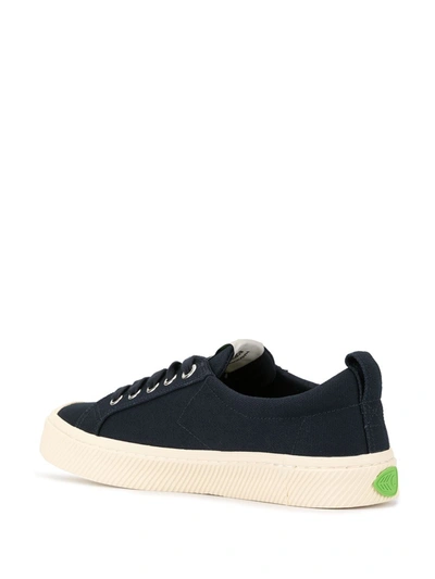 Shop Cariuma Oca Low-top Canvas Sneakers In Blue