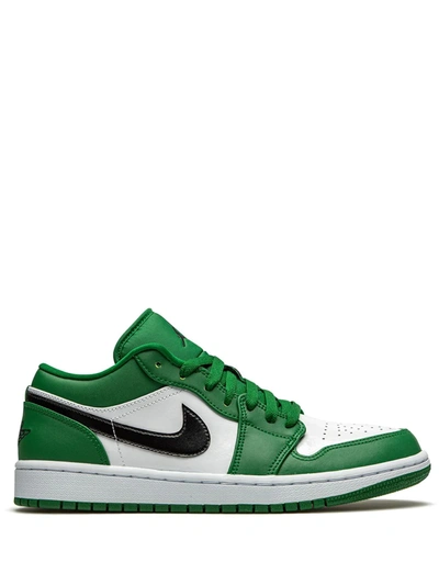 Shop Jordan Air  1 Low "pine Green" Sneakers