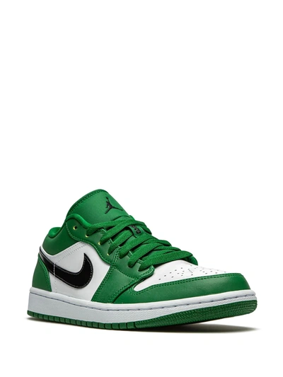 Shop Jordan Air  1 Low "pine Green" Sneakers