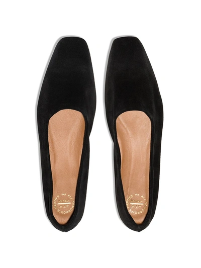 Shop Atp Atelier Andrano Flat Loafers In Black