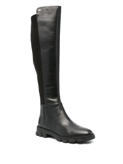 Shop Michael Michael Kors Ridley Knee-high Boots In Black