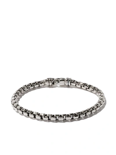 David Yurman Box Chain Large Bracelet In Ss