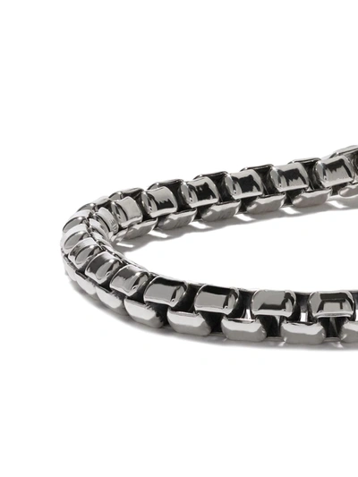 David Yurman Box Chain Large Bracelet In Ss