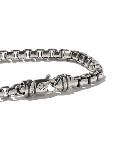 David Yurman Box Chain Large Bracelet In Ss