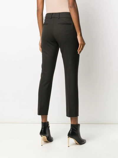 Shop Piazza Sempione Slim-fit Trousers In Brown