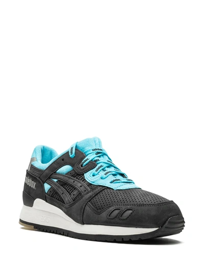 Shop Asics X Solebox Gel-lyte 3 "blue Carpenter Bee" Sneakers In Black