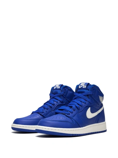 Shop Jordan Air  1 Retro High Og "hyper Royal" Sneakers In Blue