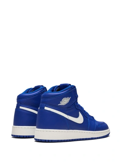 Shop Jordan Air  1 Retro High Og "hyper Royal" Sneakers In Blue