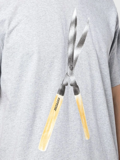 Supreme Shears Tee In Grey