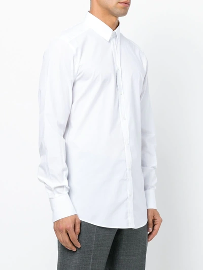 Shop Dolce & Gabbana Formal Shirt In White