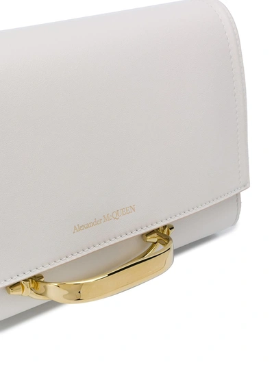 Shop Alexander Mcqueen Small The Story Crossbody Bag In White