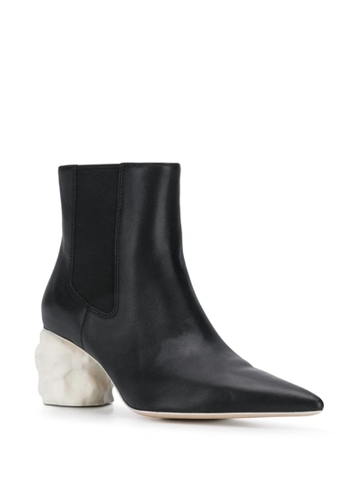 Camperlab Juanita Pointed Ankle Boots In Black