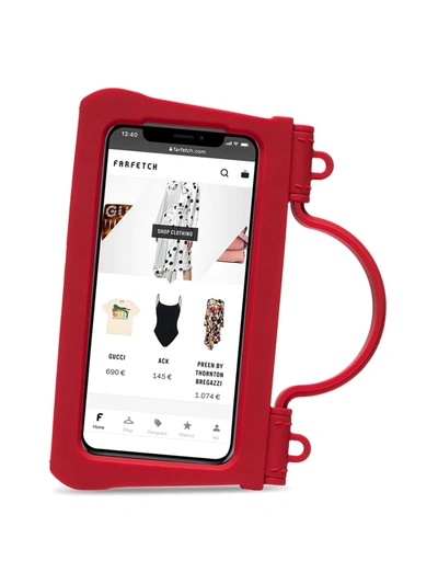 Shop Dolce & Gabbana Handbag-design Iphone X Case In Red