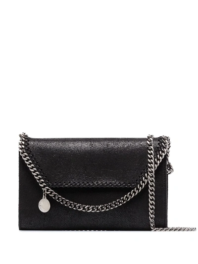 Shop Stella Mccartney Small Falabella Crossbody Bag In Black