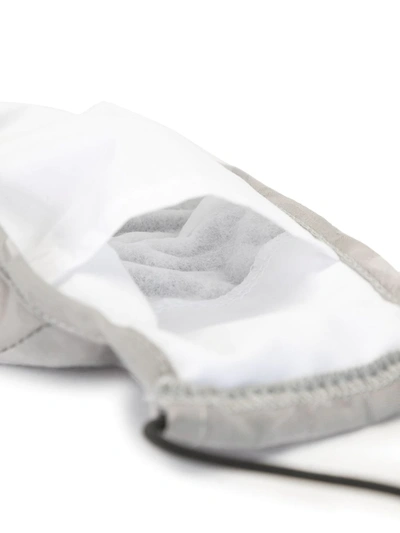 Mostly Heard Rarely Seen Camouflage Print Face Mask In Grey