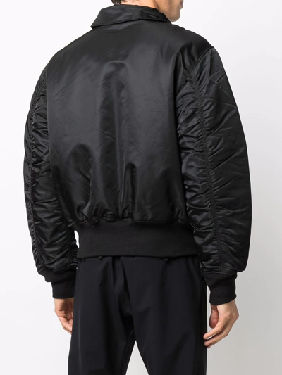 Alpha Industries Cold Weather 45 Bomber Jacket In 黑色