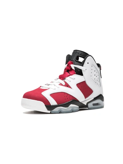 Shop Jordan Air  6 Retro "carmine" Sneakers In White