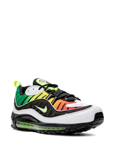 Shop Nike X Olivia Kim Air Max 98 "no Cover" Sneakers In Black