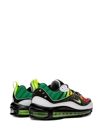 Shop Nike X Olivia Kim Air Max 98 "no Cover" Sneakers In Black