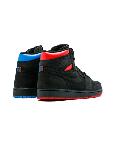 Jordan Air  1 Retro High Og Quai54 In Black