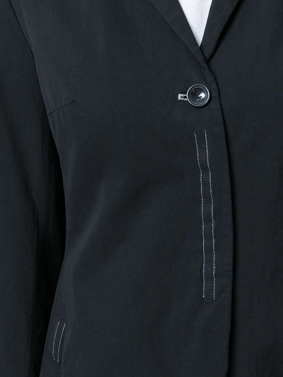 Pre-owned Prada 1990s Single-button Blazer In Black