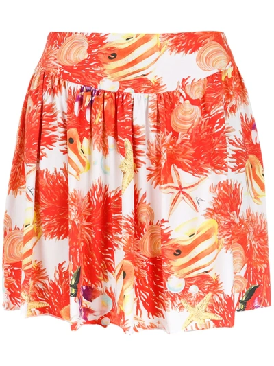 Shop Isolda Corais Skirt In Multicolour
