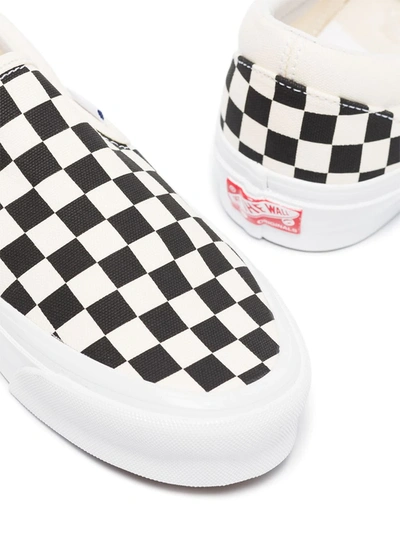 OLD SKOOL CHECKERBOARD SLIP-ON SNEAKERS