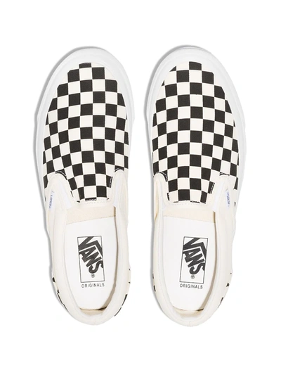 OLD SKOOL CHECKERBOARD SLIP-ON SNEAKERS