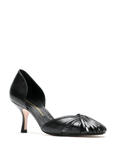 Sarah Chofakian Sarah Leather Pumps In Black