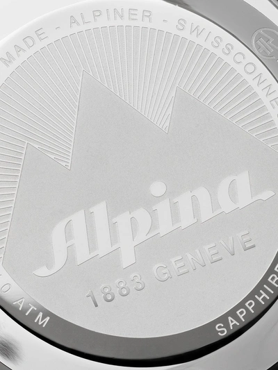 Shop Alpina Alpiner Quartz 42mm In Grey