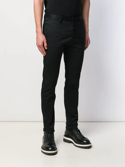 Shop Dsquared2 Skinny Tailored Trousers In Black