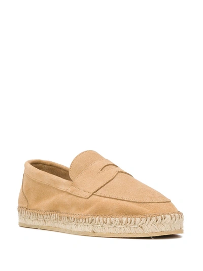 Shop Scarosso Diego Espadrilles In Neutrals