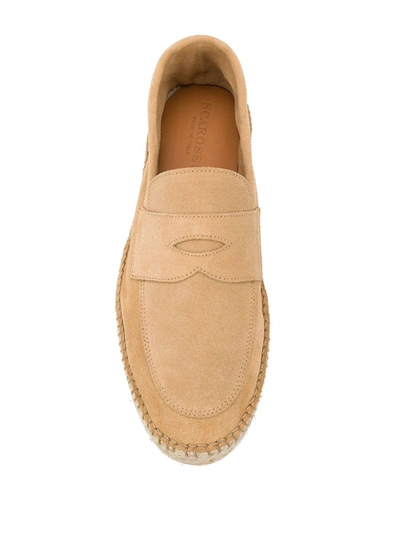 Shop Scarosso Diego Espadrilles In Neutrals