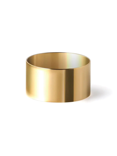 Shop Shihara Plate Ring 10.0 In Metallic